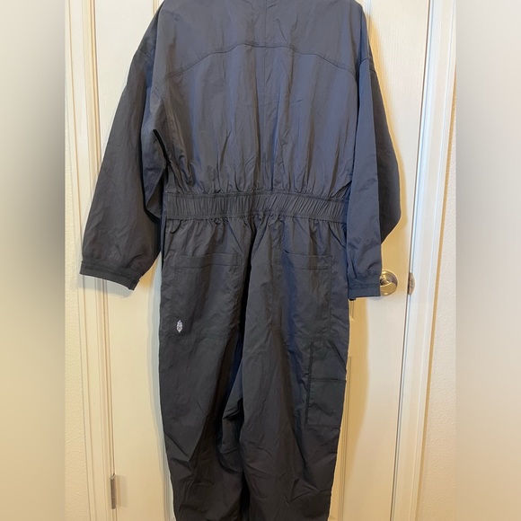 Free People Movement Black Jumpsuit Size LARGE - Picture 9 of 12